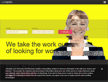 Tablet Screenshot of in.jobrapido.com