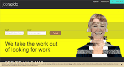 Desktop Screenshot of dk.jobrapido.com