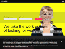Tablet Screenshot of mx.jobrapido.com