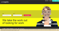 Desktop Screenshot of be.jobrapido.com